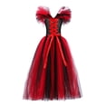 thumbnail image 1 of Ropa de Invierno Bebé Niñas Vestido de Princesa Payaso de Halloween Cos Play Disfraz con Accesorios para Fiesta de Fiesta, 1 of 4