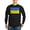 Black, variant on CafePress - Ukraine Flag Long Sleeve T Shirt - Long Sleeve Dark T-Shirt