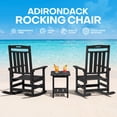 thumbnail image 6 of Cobiod Oversized Rocking Chair Outdoor, HDPE Rocking Chair, Patio Rocking Chairs for Porch & Fire Pit, All-Weather Outdoor Rocking Chair, 6 of 7