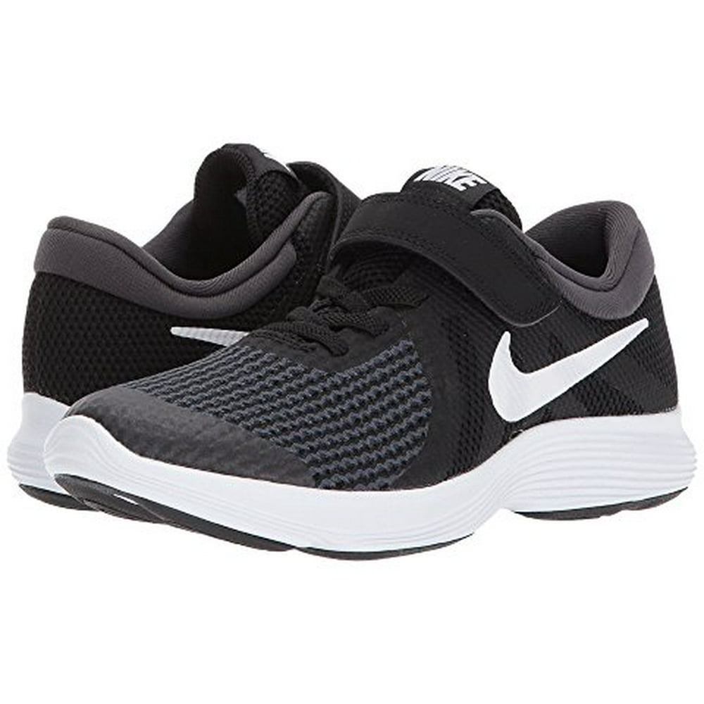 nike revolution 4 black white