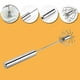 thumbnail image 4 of Xihbxyly Batidor de Mano de Acero Inoxidable, Diseño de Presión Semiautomático, Mezcla Sin Esfuerzo, No Requiere Pilas, Versátil para Salsas, Masas para Pasteles y Panqueques, Fácil de Limpiar, Tamañ, 4 of 7