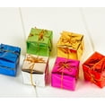 thumbnail image 2 of 36 cajas de regalo pequeñas para árbol de Navidad, adornos colgantes, recuerdos de fiesta (color diferente, 1 pulgada) oso de fresa  Hogar, 2 of 5