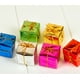 thumbnail image 2 of 36 cajas de papel de aluminio de colores surtidos, cajas de regalo hechas a mano, mini adornos para árboles, caja de dulces láser, adornos para árboles de Navidad, decoración colgante, 1.0 in BANYUO  Electrónica, 2 of 6