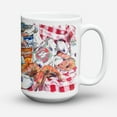 thumbnail image 2 of Carolines Treasures 8894CM15 Blue Runner Gumbo Receipe Coffee Mug 15 oz 15 ounce multicolor, 2 of 5