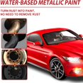 thumbnail image 5 of VELIMO Rust Removal Converter Metallic Paint,100G/300G Water-Based Metal Rust Remover,Rust Remover Converter for Metal,Car Anti Rust Paint Chassis Universal with Brush (300g+Brush,1 Set), 5 of 8