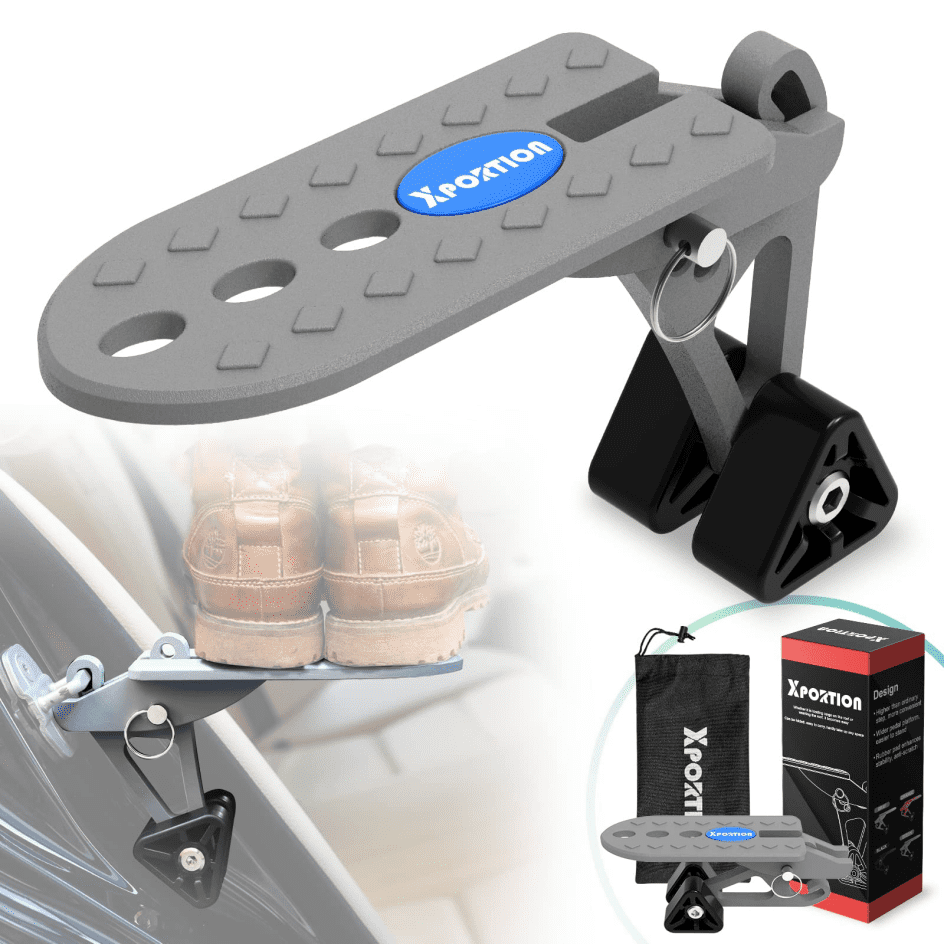 Car Door Step,Door Step Folded,Door Step for Car Roof Access,Applicable