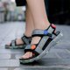 thumbnail image 5 of Zapatos Planos Verano Sandalias Con Correas No Deslizantes para La Playa Al Aire Libre, 5 of 8