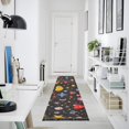 thumbnail image 4 of Yayeee Runner Rug for Bedroom 2'x6' Machine Washable Hallway Non Slip Mat, Moon Pattern, 4 of 8