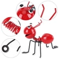 thumbnail image 5 of Gustave 4PCS Metal Ant Sculptures Garden Decor 3D Cute Ants Ornament Statues Hanging Wall Art for Outdoor Yard Lawn Home Desktop Decoration, 5 of 8