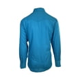 thumbnail image 3 of Wrangler Chemise Homme Turquoise Wrancher Manches Longues Confort (S03), 3 of 12