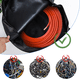 thumbnail image 3 of Toystoory OxfordCloth-bolsa impermeable de gran apertura, organizador de almacenamiento portátil para Cables digitales, bolsa de almacenamiento Negro, 3 of 6