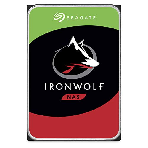 Seagate IronWolf 6TB NAS Internal Hard Drive HDD - 3.5 Inch SATA 6Gb/s 7200 RPM 256MB Cache for RAID Network Attached Storage (ST6000VN0033)