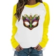 thumbnail image 3 of TaTaai Hoodies Shirts for Women Early Fall Long Sleeve Tops Vintage Graphic Outfits Tops Fashion Pullover Tees Gift, 3 of 6