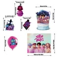 thumbnail image 3 of Demon Singer Hunters Birthday Decorations Cake Topper Banner Balloon Set Demon Singer Hunters Party Decorations Hunters Theme Birthday Party Supplies D, 3 of 6