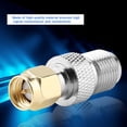 thumbnail image 1 of Adaptador coaxial rf sma macho a f Hurbra de 2 piezas, conector de acoplamiento recto, Nueva, Alta transmisión de Señal, Fabricante Profesional, para aplicatos de rf,, 1 of 7
