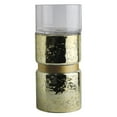thumbnail image 2 of A & B Home 6"D x 15"H Halloway Candle Holder in Silver Finish 76401-SILV, 2 of 2