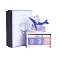 thumbnail image 1 of Calendario de escritorio, calendario de escritorio de madera, calendario para el hogar, decoración, calendario perpetuo, integración perfecta, 1 of 5