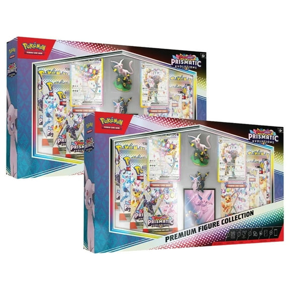 Pokemon SV8.5 Prismatic Evolutions Figure Collections 2-Pack