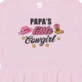thumbnail image 4 of Inktastic Papas Little Cowgirl with Cowgirl Hat and Boots Girls Toddler Dress, 4 of 5