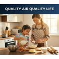 thumbnail image 4 of Amazinpure 2X AP-CFK1-TM Premium Ultra-Flow Heavy-Duty Range Hood Filter compatible with Cosmo Range Hood Charcoal Filter CFK1-TM 63190 63175S UC30 U, 4 of 9