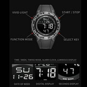 New Watch Digital For Men Smael Luxury Brand Clocks 50m Waterprrof Wrist Watch Military Led Light Reloj 1508 Men's Watches Sport - Digital Wristwatches