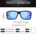 thumbnail image 2 of Men's And Women's Polarized Sports Sunglasses UV Protection Glasses For Outdoor Driving Riding Running Drifting Mountain Climbing, 2 of 5