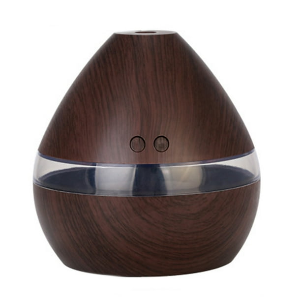 Humidificador USB portátil, difusor de niebla de grano de madera de aroma, purificador de aire sónico silencioso de escritorio para oficina en casa tholdsy JJ23911-01