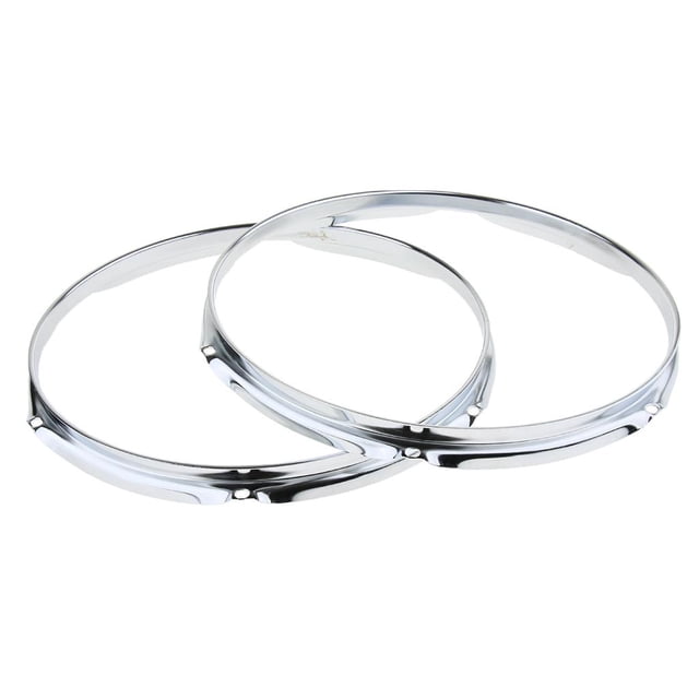 Aro de Caja para Accesorios para Tambores - 6 agujeros 12 pulgadas 6 agujeros Gloria Borde de anillo de aro de caja