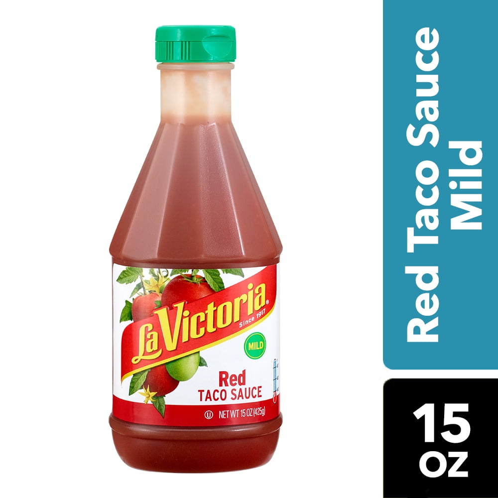 La Victoria Red Taco Sauce Mild, 15 Ounce