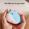 thumbnail image 5 of Rechargeable Hand Warmer 1200mAh Reusable Portable USB Heater Battery Under $5! Ke1Clo Pocket Hand Warmer Gift for Women and Men, 2 x 4.8 x 3.42 inch, Blue, 5 of 6