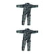 thumbnail image 3 of Bewildely masculina a escala 1/6, ropa de muñeca, traje de camuflaje verde, realista Premium 2piezas Tipo 2, 3 of 6
