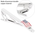 thumbnail image 3 of BRIGHTFUFU 2Pcs Tie Pin for Men Copper Rectangular Novel Design to Secure Tie for Formal Wear, 3 of 8