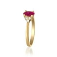 thumbnail image 5 of Gin & Grace 10KT YG Genuine Ruby and Diamond accent Ring, 5 of 6