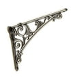 thumbnail image 4 of CoudarTitie Wall Shelf Bracket Compact Shelf Support for Kitchen Book Shelves Wall Decor Silver, 4 of 9