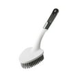 thumbnail image 2 of HengDidi Hard Bristle Crevice Cleaning Brush for Bathroom & Kitchen - Flexible PP Design withHandle (Non-Scratch Surface Safe), 2 of 8