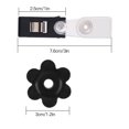 thumbnail image 3 of 10 Pcs Clips Anti-Vent pour Drapeau, Butée en Caoutchouc pour Mât de Drapeau Extérieur, Accessoire de Support de Mât de Drapeau, 3 of 9
