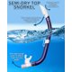 thumbnail image 3 of Reef Tourer Máscara y Snorkel X-Plore de 2 Ventanas para Adultos, Azul Cobalto, 3 of 6