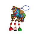 thumbnail image 4 of Adorno de caballo para bolso de Año Nuevo chino, decoración creativa bordada con caballo Campanas, 4 of 7