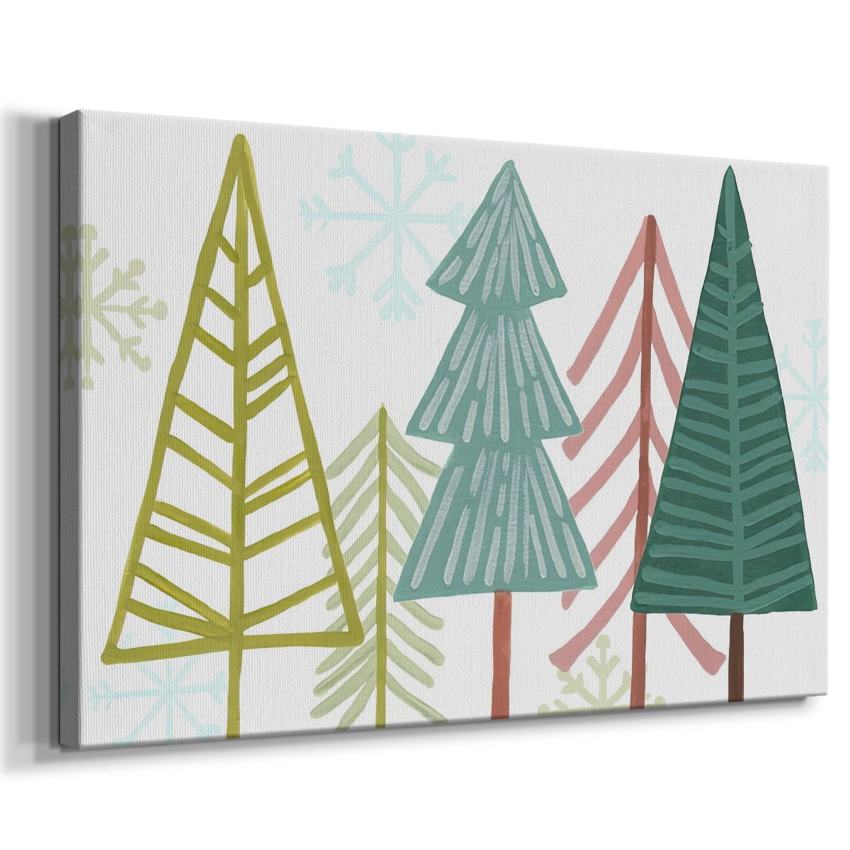 Modern Holiday Collection A- Gallery Wrapped Canvas