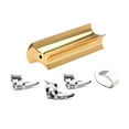 thumbnail image 3 of 1 Set of Guitar Slide Metal Steel Tone Bar Stainless Steel Thumb Finger Picks, 3 of 19