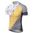 thumbnail image 2 of Camiseta de ciclismo de manga corta con cremallera y diseño de equipo OEM de alta calidad para hombre, impresión por sublimación de color personalizada, con bolsillo, 2 of 5