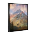 thumbnail image 3 of Stupell Soaring Eagle Mountain Valley Landscape Photography Black Floater Framed Art Print Wall Art, 3 of 6