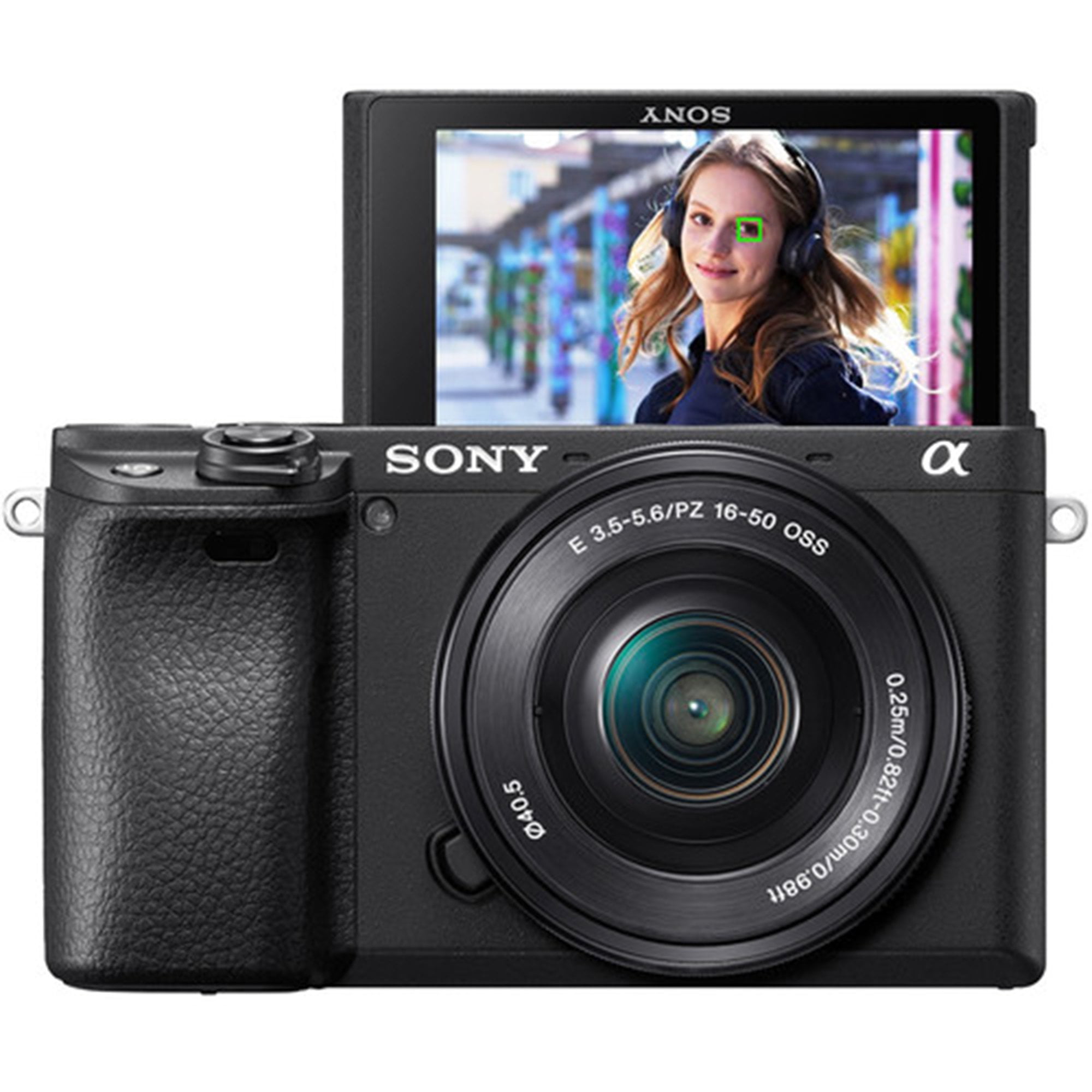 SONY α6400 Sony ILCE6400M/B Black Alpha A6400 Mirrorless Camera:Compact