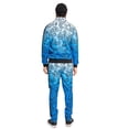 thumbnail image 5 of Men's Paisley Ombre Gradient Track Suits 2 Piece Sweatsuit Set ST803 - Blue - 4X-Large, 5 of 6