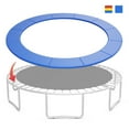 thumbnail image 1 of Gymax Coussin de Sécurité de Remplacement pour Trampoline 12 Pi Housse Universelle pour Trampoline Bleu, 1 of 10