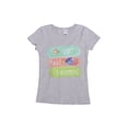 thumbnail image 1 of Finding Dory Just Keep Swimming Girls The Princess T-Shirt, Heather Grey XL, 1 of 1