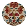 thumbnail image 4 of HAOXIT for Round Tables, Floral Pattern s,Decorative Table Cover Cloth for Kitchen Dining Room 54-58, 4 of 8
