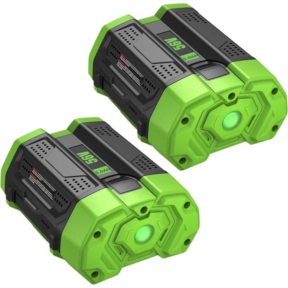 2Pack 5.0Ah Replacement for EGO 56V Battery Compatible with EGO 56 Volt Lithium-Ion Battery Power Tools