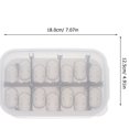 thumbnail image 2 of OUNONA 1Pcs Lizard Home Hatching Box for Reptiles Durable Plastic 6.7x5.1x2in, 2 of 6