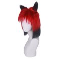 thumbnail image 2 of Peluca para cosplay Hazbins Hotels Alastor Anime Synthetic para adulto, 2 of 4